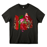 Asphalt Christmas Flamingo Heavy Core Tee - Bettercallsaul