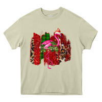 Mossy Christmas Flamingo Heavy Core Tee - Bettercallsaul