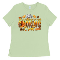 Matcha Thanksgiving Cooking Crew Ladies Tee - texasbilliewilder