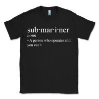 Black Submariner Definition  I Pigboat Submersible Nuclear Classic Tee - longCreatives