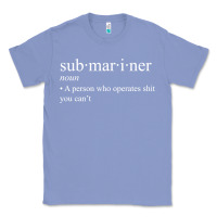 Colony Blue Submariner Definition  I Pigboat Submersible Nuclear Classic Tee - longCreatives