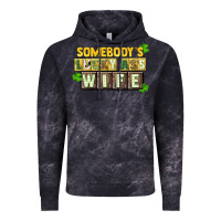 Cloud Black St. Patrick's Somebody's lucky ass wife Vintage Hoodie - CowGirlArtShop