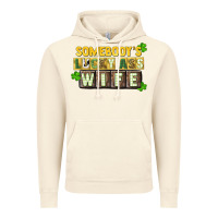 Vintage Artic St. Patrick's Somebody's lucky ass wife Vintage Hoodie - CowGirlArtShop