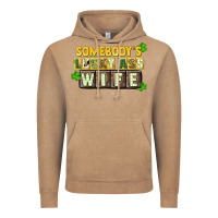 St. Patrick's Somebody's Lucky Ass Wife Vintage Hoodie | Teevron