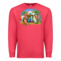 Cardinal camp life beach Premium Sweatshirt - BarkalooDesign