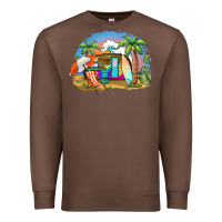 Chestnut camp life beach Premium Sweatshirt - BarkalooDesign