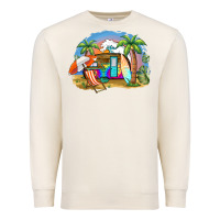 Sandshell camp life beach Premium Sweatshirt - BarkalooDesign