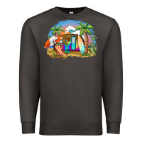 Smoke camp life beach Premium Sweatshirt - BarkalooDesign