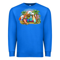 True Royal camp life beach Premium Sweatshirt - BarkalooDesign