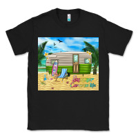 Black summer caravan life Classic Tee - TumblerDesignByShophia