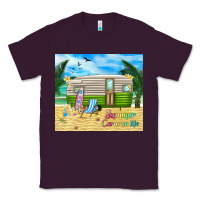 Plum summer caravan life Classic Tee - TumblerDesignByShophia