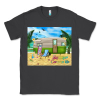 Smoke summer caravan life Classic Tee - TumblerDesignByShophia