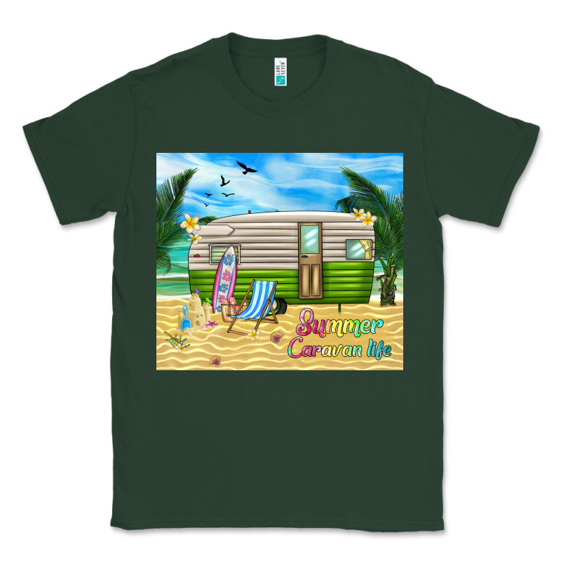 Summer Caravan Life Classic Tee by TumblerDesignByShophia | Teevron