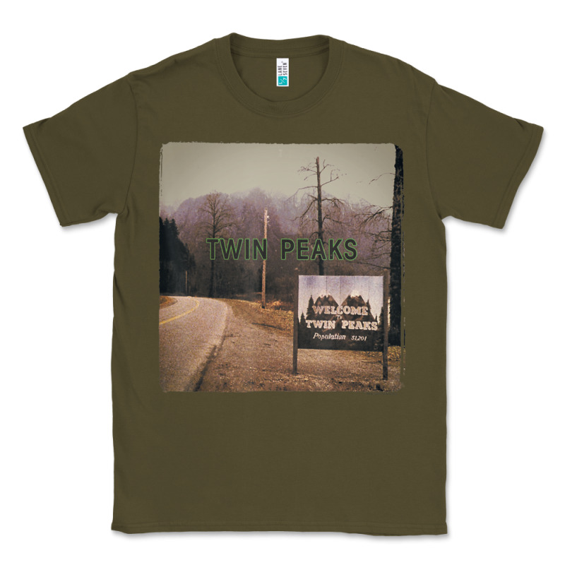 Twin Peaks City Limits Welcome Sign Vintage Classic Tee by longCreatives | Teevron