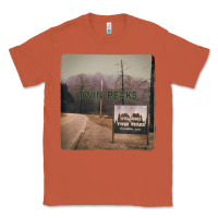 Copper Twin Peaks City Limits Welcome Sign Vintage Classic Tee - longCreatives