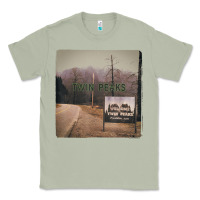 Matcha Twin Peaks City Limits Welcome Sign Vintage Classic Tee - longCreatives