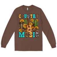 Chestnut country music western olivia Long Sleeve Tee - OliviaCreatesArt