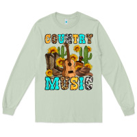 Matcha country music western olivia Long Sleeve Tee - OliviaCreatesArt