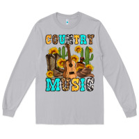 Moon Dust country music western olivia Long Sleeve Tee - OliviaCreatesArt