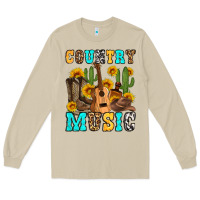 Mushroom country music western olivia Long Sleeve Tee - OliviaCreatesArt