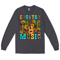 Smoke country music western olivia Long Sleeve Tee - OliviaCreatesArt