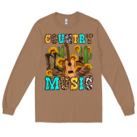 Toasted Coconut country music western olivia Long Sleeve Tee - OliviaCreatesArt