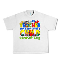 Lunar Rock teacher can hear what a child cannot say Urban Heavy Tee - CowGirlArtShop