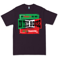 Plum MY HUSBAND IS THE BOSS IN THIS HOUSE SAID NO ITALIAN EVER Premium Tee - Bettercallsaul