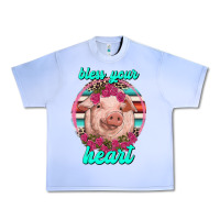 Grape Ice bless your heart pig Urban Heavy Tee - RanaPortraitStore
