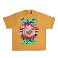 Peanut Butter bless your heart pig Urban Heavy Tee - RanaPortraitStore
