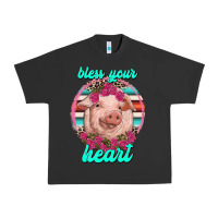 Pigment Black bless your heart pig Urban Heavy Tee - RanaPortraitStore