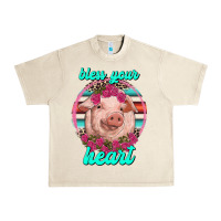 Sandshell bless your heart pig Urban Heavy Tee - RanaPortraitStore