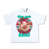 White bless your heart pig Urban Heavy Tee - RanaPortraitStore