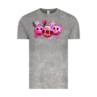 Cloud Rock pink christmas Vintage Tee - CowGirlArtShop