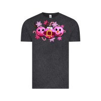 Vintage Black pink christmas Vintage Tee - CowGirlArtShop