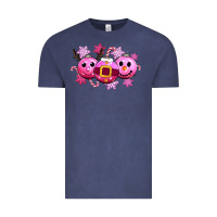 Vintage Denim pink christmas Vintage Tee - CowGirlArtShop