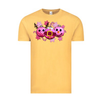 Vintage Mustard pink christmas Vintage Tee - CowGirlArtShop
