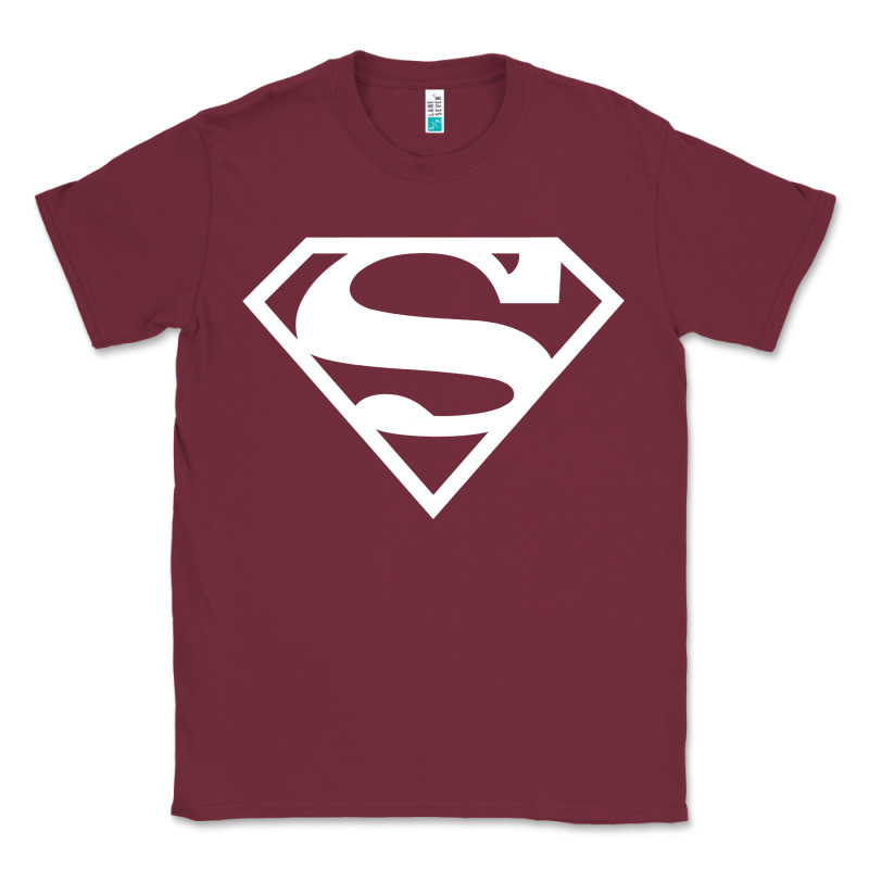 Supergirl White & Pink Shield Classic Tee by longCreatives | Teevron