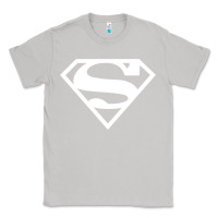 Moon Dust Supergirl White & Pink Shield Classic Tee - longCreatives