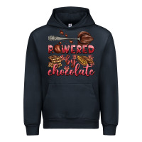 Navy powered by chocolate Urban Hoodie - AdoDesignShop