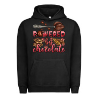 Pigment Black powered by chocolate Urban Hoodie - AdoDesignShop