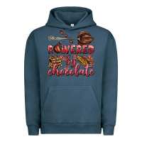 Pigment Midnight Navy powered by chocolate Urban Hoodie - AdoDesignShop