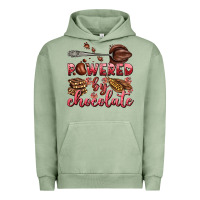 Pigment Oil Green powered by chocolate Urban Hoodie - AdoDesignShop