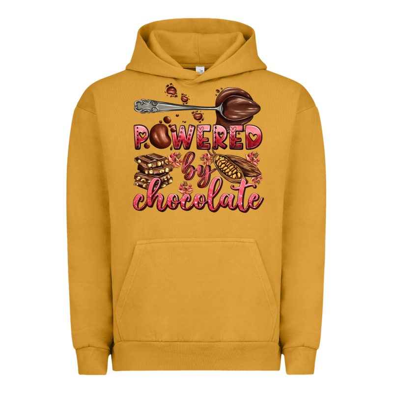 Powered By Chocolate Urban Hoodie by AdoDesignShop | Teevron