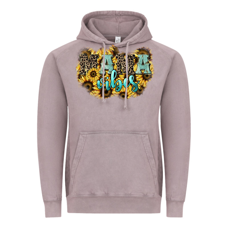 Mama Vibes Leopard Mother's Day Vintage Hoodie by HowdyJamesFarm | Teevron