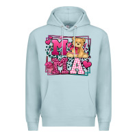 Blue Mist Western Valentines Day Mama Mother's Day Premium Hoodie - LillyAllenDesigns