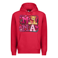 Cardinal Western Valentines Day Mama Mother's Day Premium Hoodie - LillyAllenDesigns