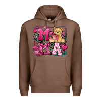 Chestnut Western Valentines Day Mama Mother's Day Premium Hoodie - LillyAllenDesigns