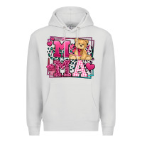 Dove Grey Western Valentines Day Mama Mother's Day Premium Hoodie - LillyAllenDesigns