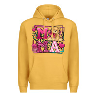 Mustard Western Valentines Day Mama Mother's Day Premium Hoodie - LillyAllenDesigns